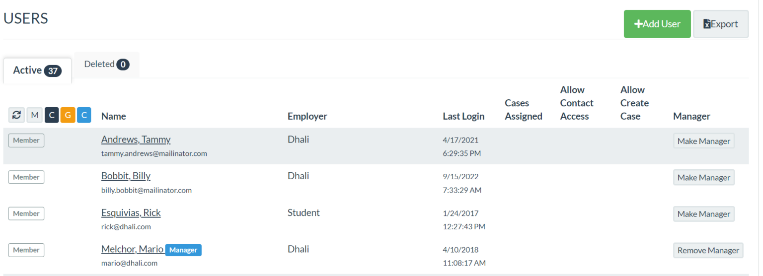 Roles in Case Jacket Software Case Management Software Free, Fast and